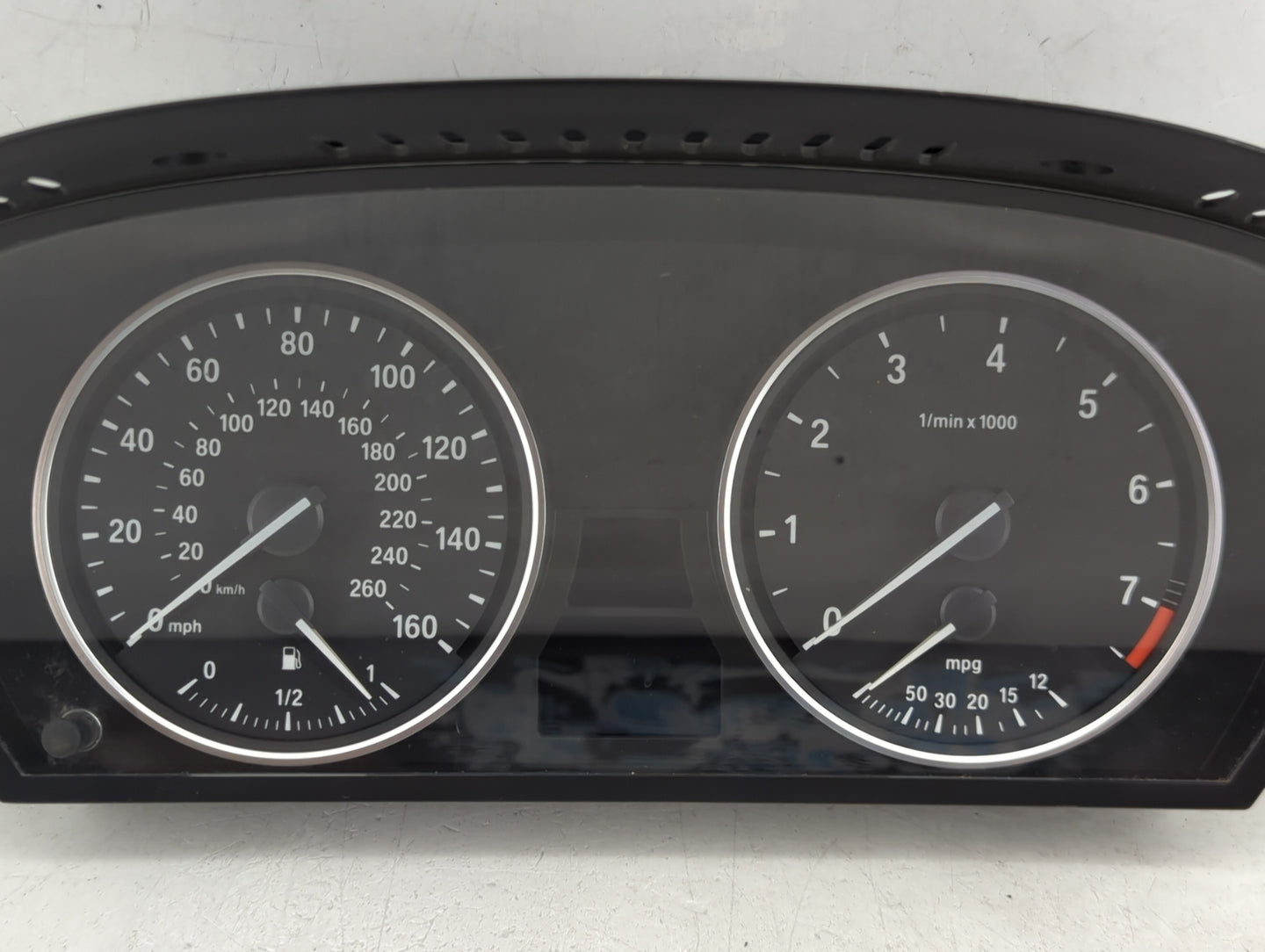 2008-2010 Bmw 528 Instrument Cluster Speedometer Gauges P/N:62.10-9 194 887 110.080.398/043 Miles: Fits Fits 2008 2009 2010 