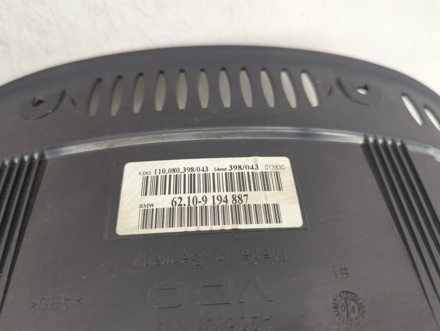 2008-2010 Bmw 528 Instrument Cluster Speedometer Gauges P/N:62.10-9 194 887 110.080.398/043 Miles:124K Fits Fits 2008 2009 2