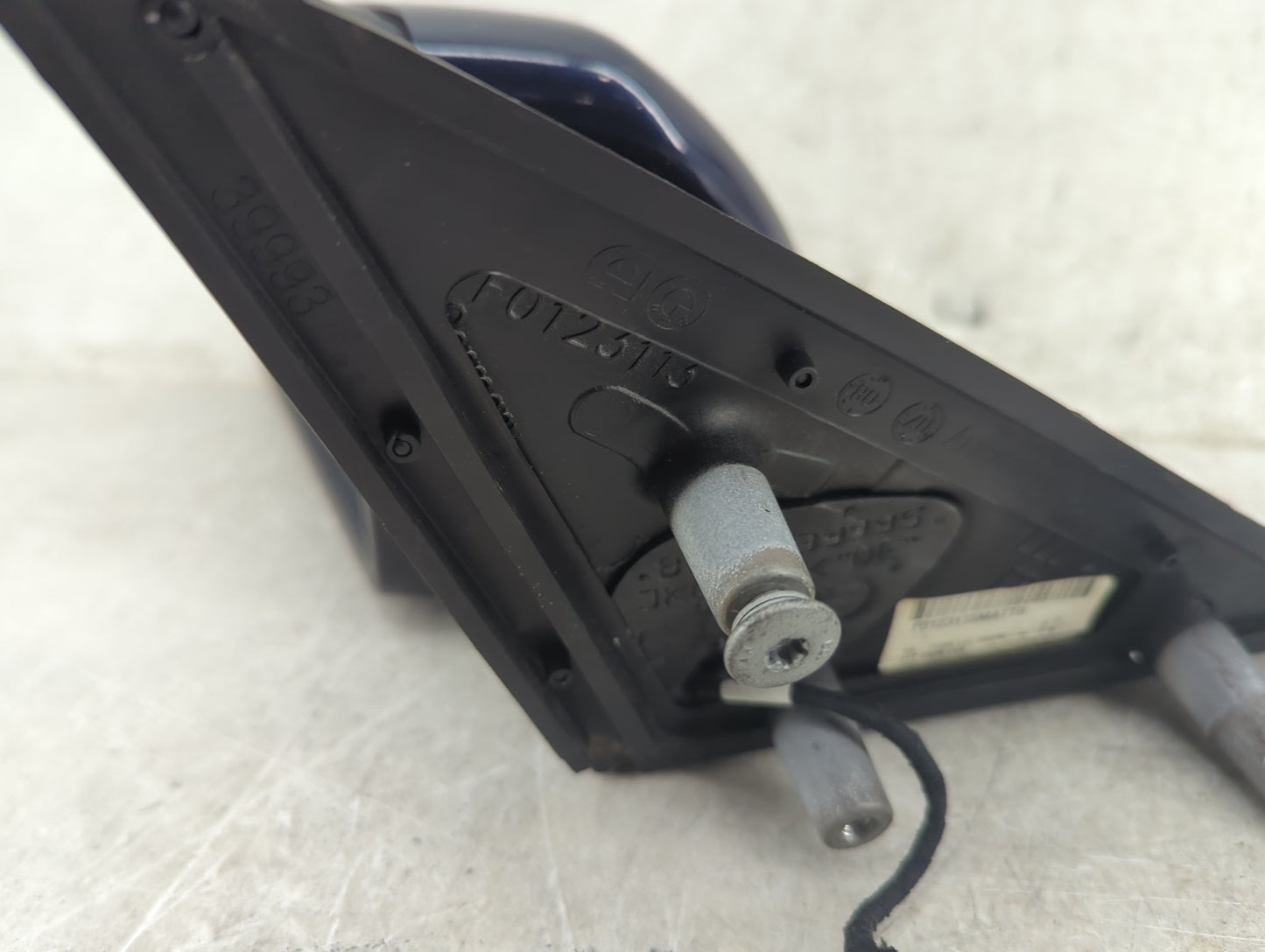2009 Bmw 528i Driver Side View Mirror - Left Door Mirror OEM Used - Oemusedautoparts1.com