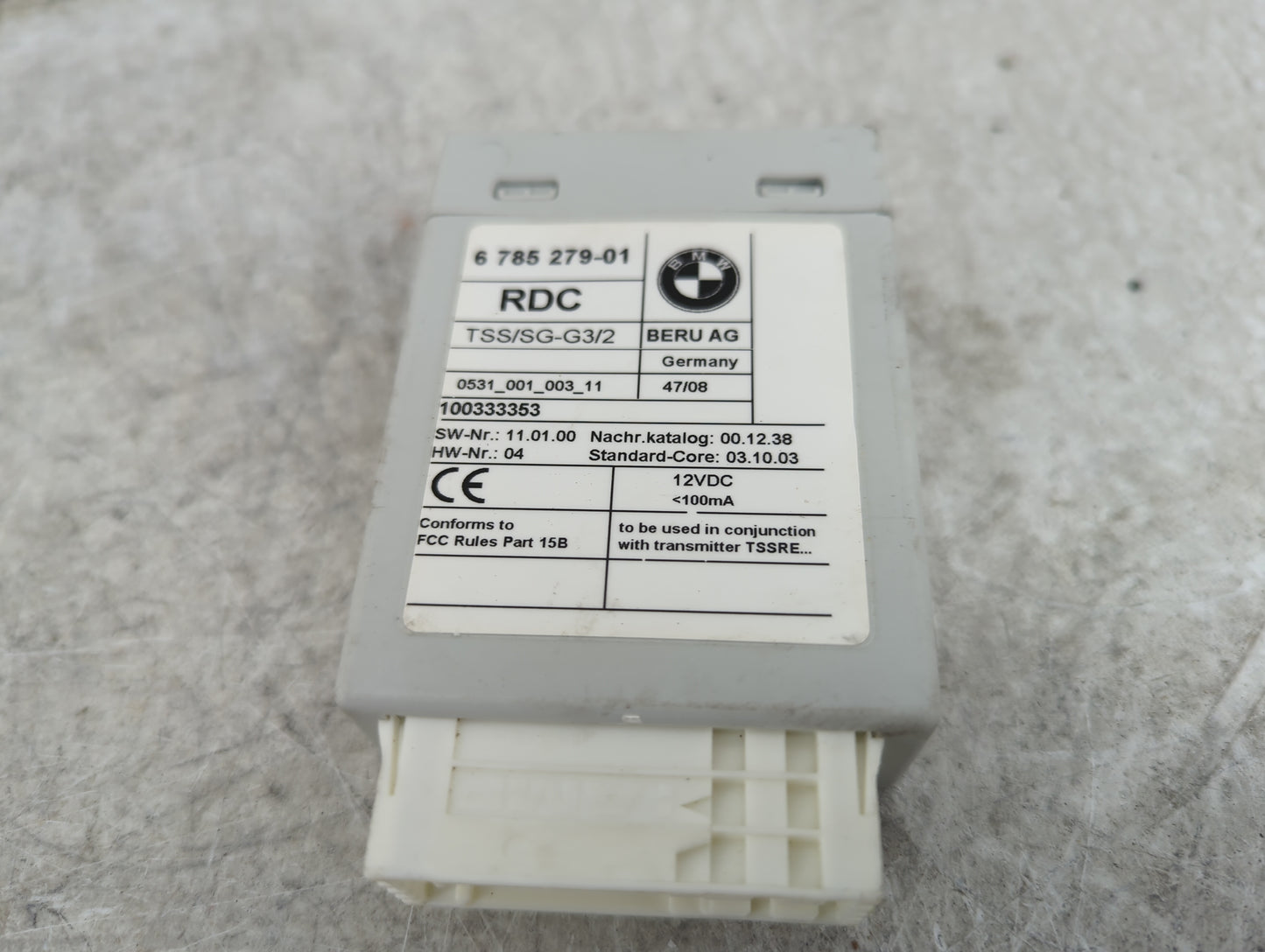 2008-2010 Bmw 528i Body Control Module Bcm Inner Cabin Fuse Box - Oemusedautoparts1.com
