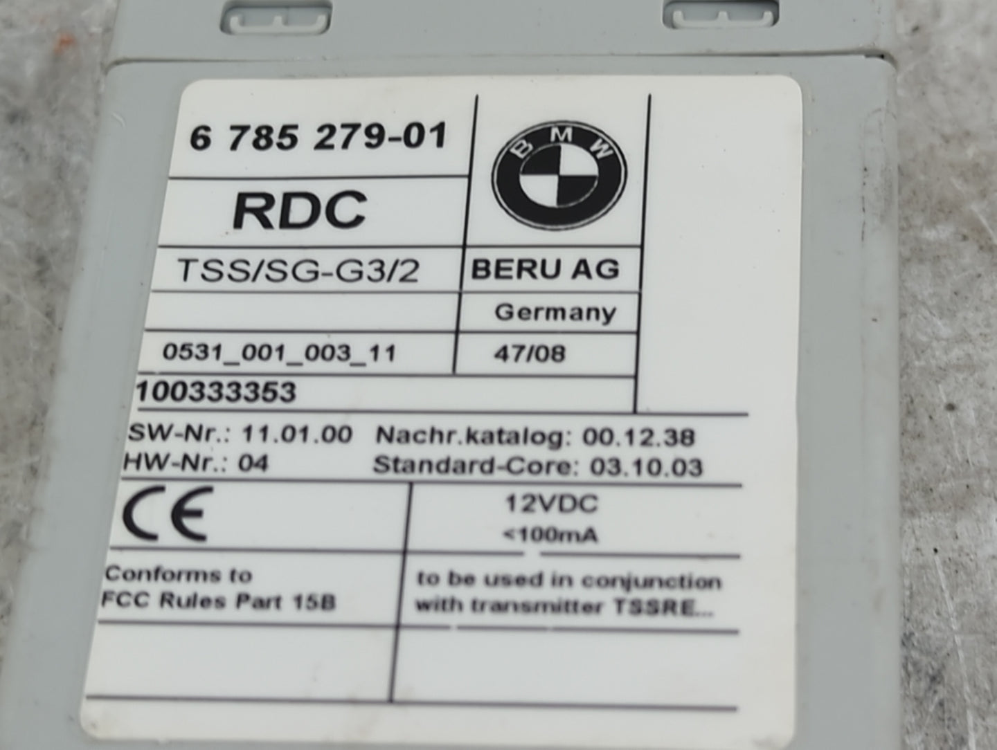 2008-2010 Bmw 528i Body Control Module Bcm Inner Cabin Fuse Box - Oemusedautoparts1.com