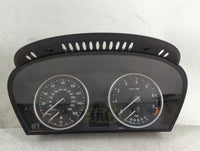 2008-2010 Bmw 528i Instrument Cluster Speedometer Gauges P/N:62.10-9 194 887 110.080.398/043 Miles:136K Fits Fits 2008 2009 