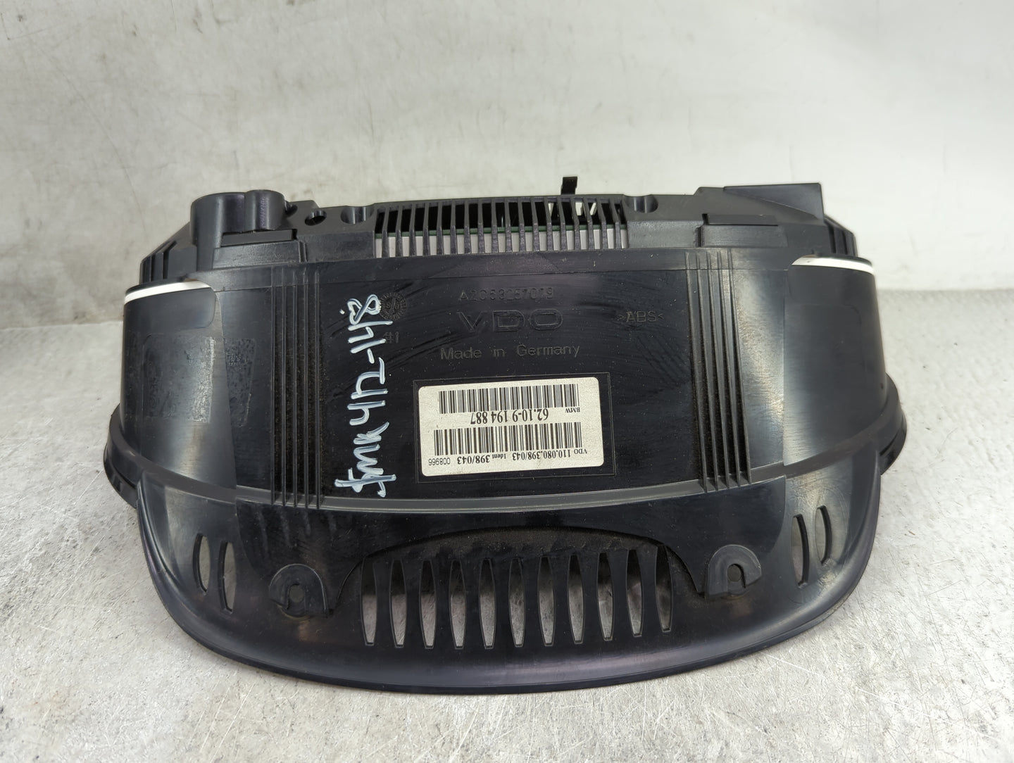 2008-2010 Bmw 528i Instrument Cluster Speedometer Gauges P/N:62.10-9 194 887 110.080.398/043 Miles:136K Fits Fits 2008 2009 