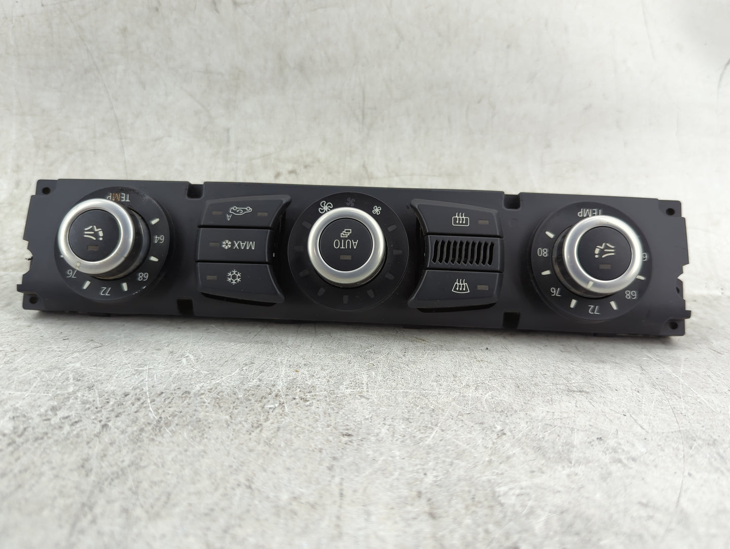 2008-2010 Bmw 528i Climate Control Module Temperature AC/Heater Replacement P/N:9177715-01 Fits Fits 2008 2009 2010 OEM Used