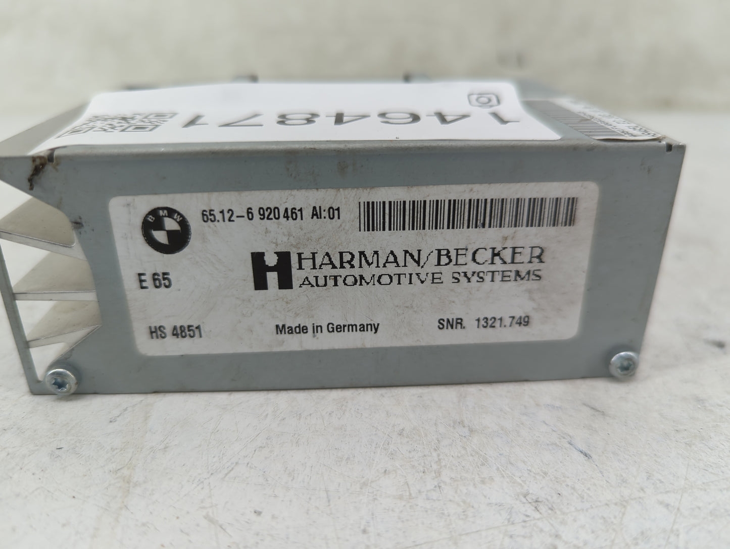 2010-2010 Bmw 528i Radio Speaker Amplifier - Oemusedautoparts1.com