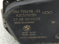 2008-2011 Bmw 528i Throttle Body P/N:1354 7556118-04 1354 7556118-03 Fits Fits 2007 2008 2009 2010 2011 2012 2013 OEM Used A