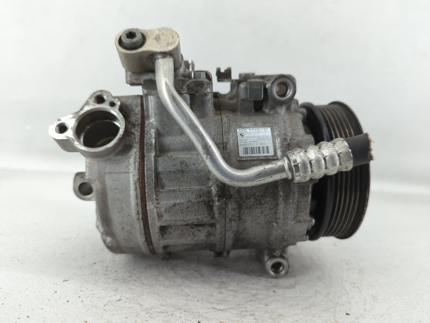 2008-2010 Bmw 528i Air Conditioning A/c Ac Compressor Oem - Oemusedautoparts1.com