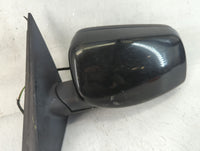 2009 Bmw 528i Driver Left Side View Manual Door Mirror Black - Oemusedautoparts1.com