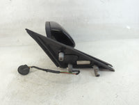 2009 Bmw 528i Driver Left Side View Manual Door Mirror Black - Oemusedautoparts1.com