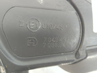 2009 Bmw 528i Driver Left Side View Manual Door Mirror Black - Oemusedautoparts1.com