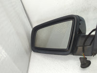 2009 Bmw 528i Driver Left Side View Manual Door Mirror Black - Oemusedautoparts1.com