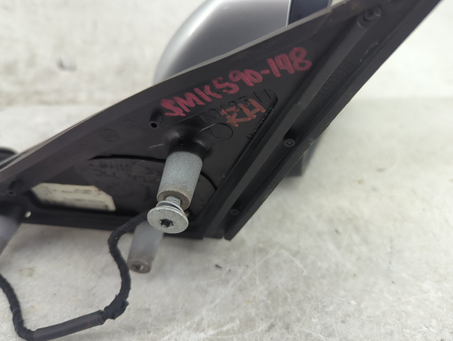 2008-2010 Bmw 535i Passenger Side View Mirror - Right Door Mirror OEM Used - Oemusedautoparts1.com