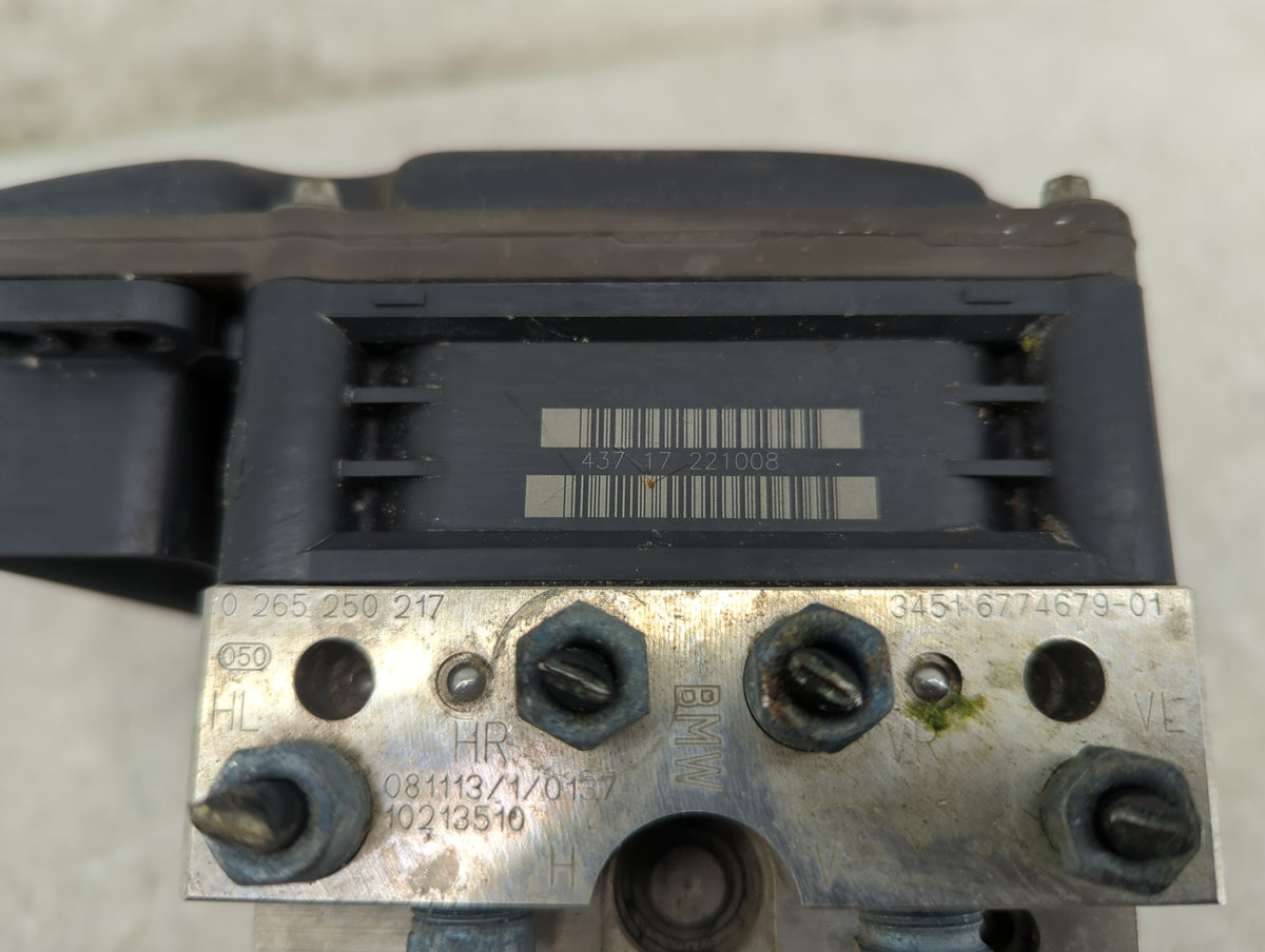 2008-2010 Bmw 535i Anti-Lock Brake ABS Pump Module Actuator OEM P/N:0265250217 34516774679-01, 10213510 Fits Fits 2008 2009 