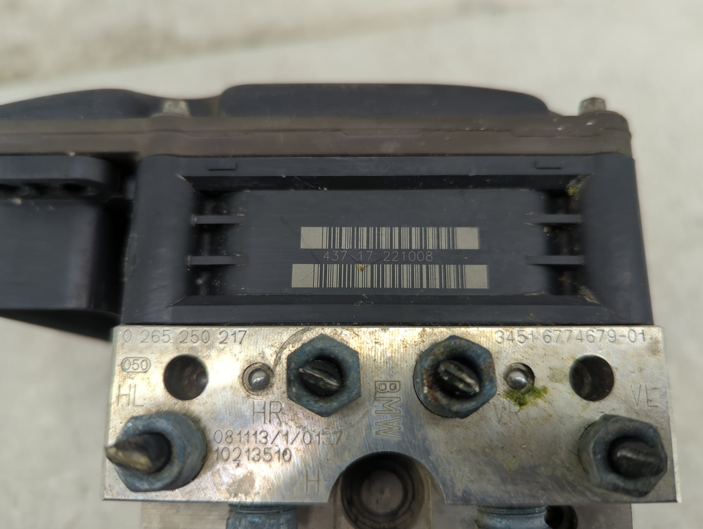 2008-2010 Bmw 535i ABS Pump Control Module Replacement P/N:0265250217 34516774679-01, 10213510 Fits Fits 2008 2009 2010 OEM 