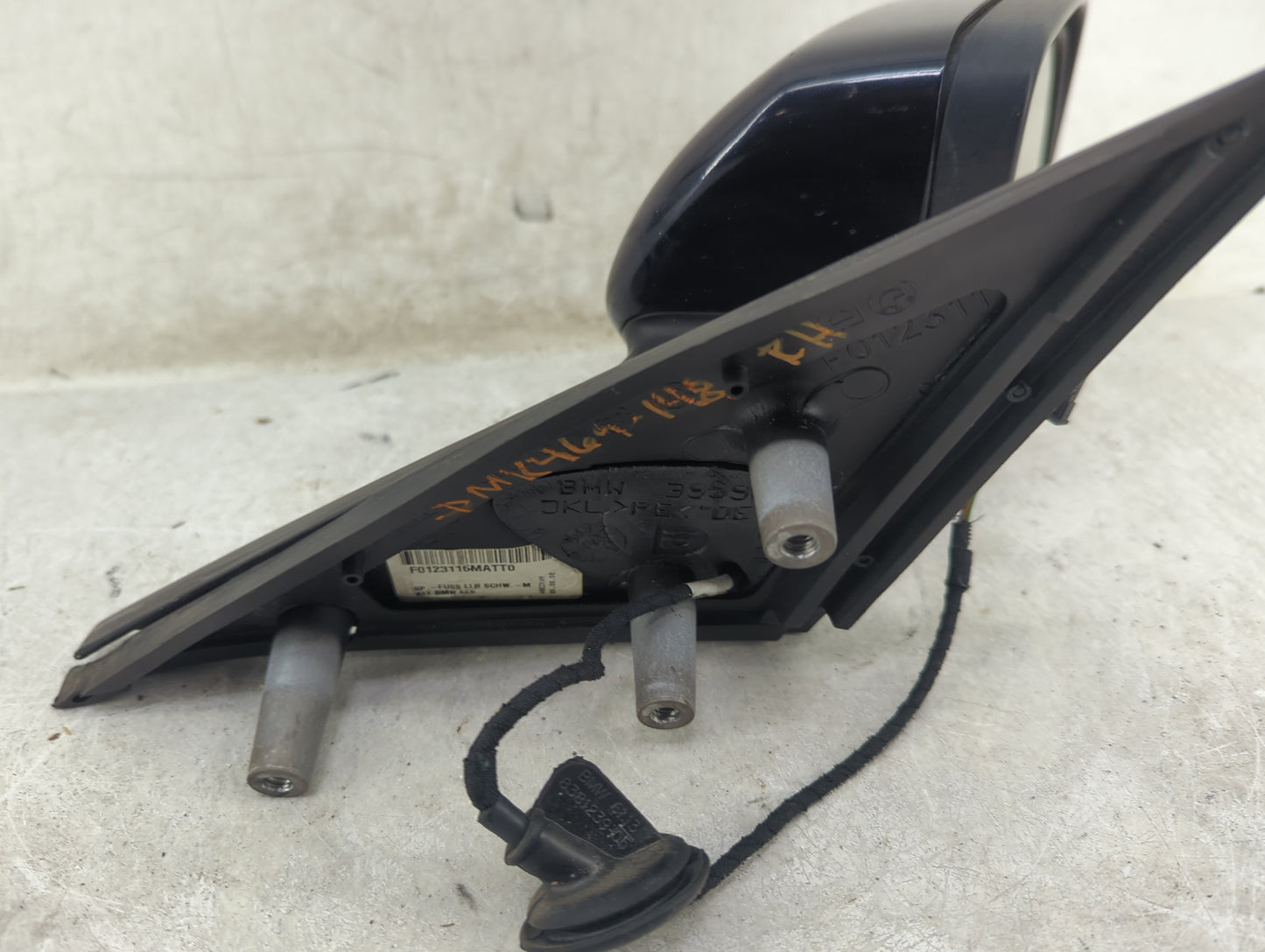 2007-2010 Bmw 550i Passenger Side View Mirror - Right Door Mirror OEM Used - Oemusedautoparts1.com