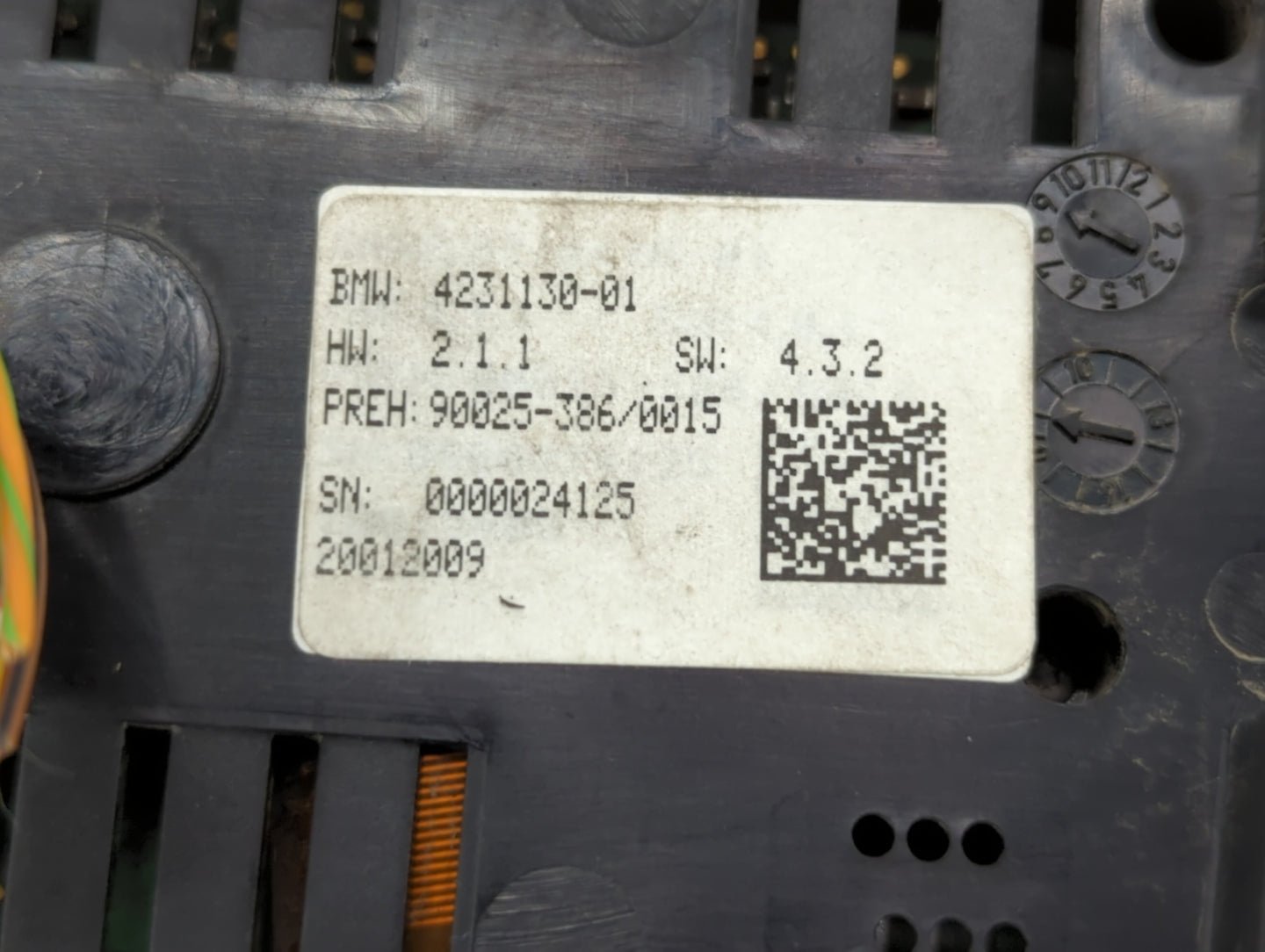 2013-2018 Bmw 640i Climate Control Module Temperature AC/Heater Replacement P/N:9331844 Fits OEM Used Auto Parts - Oemusedau