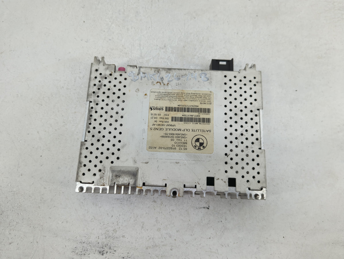 2007-2010 Bmw 750 Radio AM FM Cd Player Receiver Replacement P/N:9192273-02 VP8KAF-18C961-AF Fits 2006 2007 2008 2009 2010 O