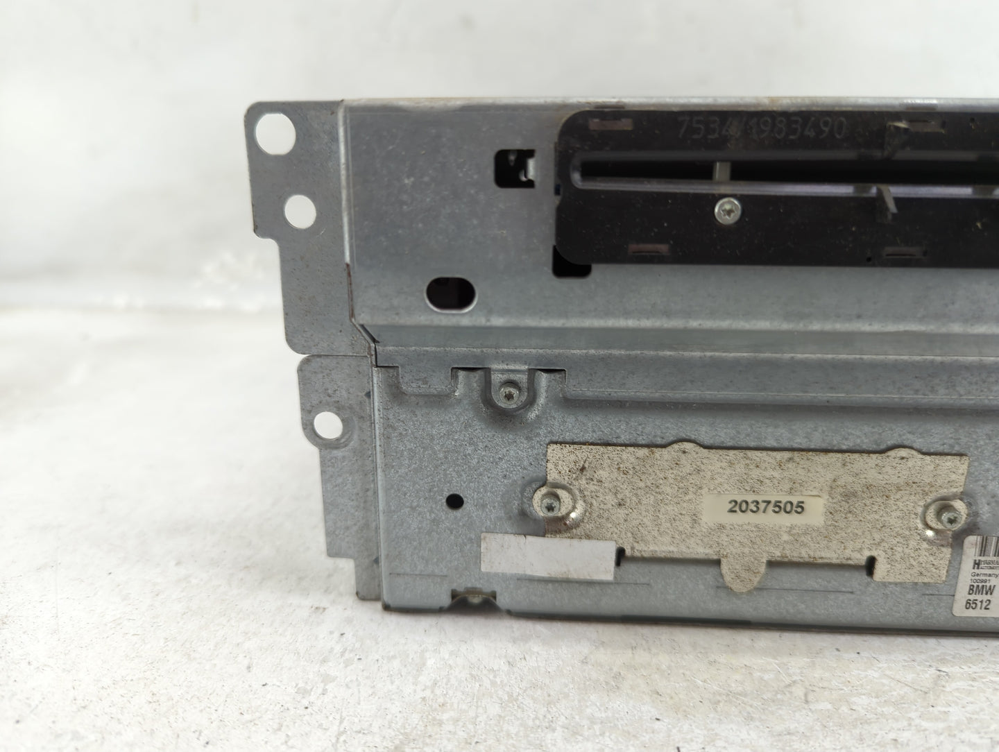 2009 Bmw 750 Radio AM FM Cd Player Receiver Replacement P/N:9207447 7534/1983490, 2037505, 2033666 Fits OEM Used Auto Parts 