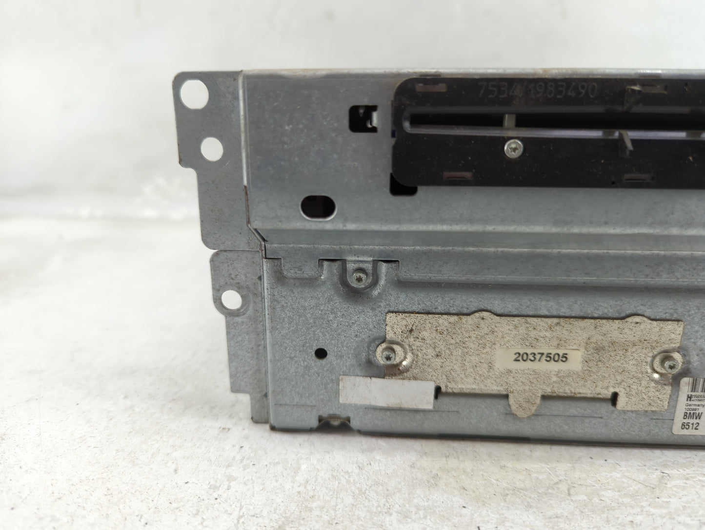 2009 Bmw 750 Radio AM FM Cd Player Receiver Replacement P/N:9207447 7534/1983490, 2037505, 2033666 Fits OEM Used Auto Parts 