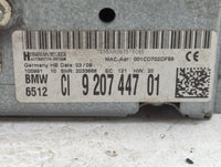 2009 Bmw 750 Radio AM FM Cd Player Receiver Replacement P/N:9207447 7534/1983490, 2037505, 2033666 Fits OEM Used Auto Parts 