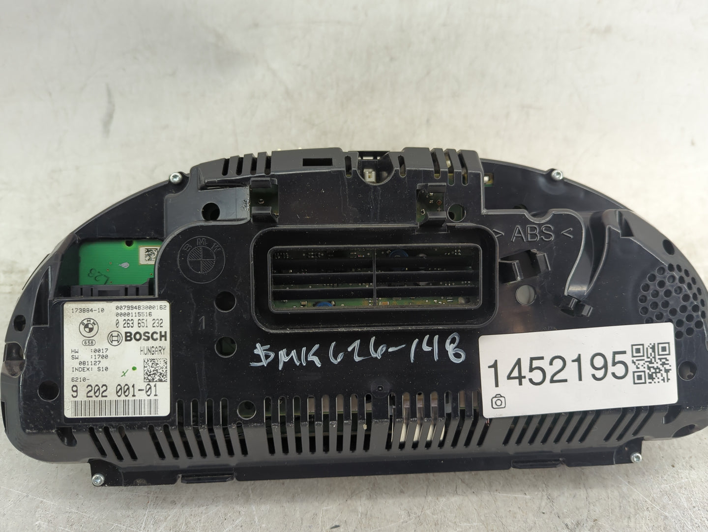 2009-2011 Bmw 750 Instrument Cluster Speedometer Gauges P/N:9214730-01 0263651304, 173884-10 Miles: Fits Fits 2009 2010 2011