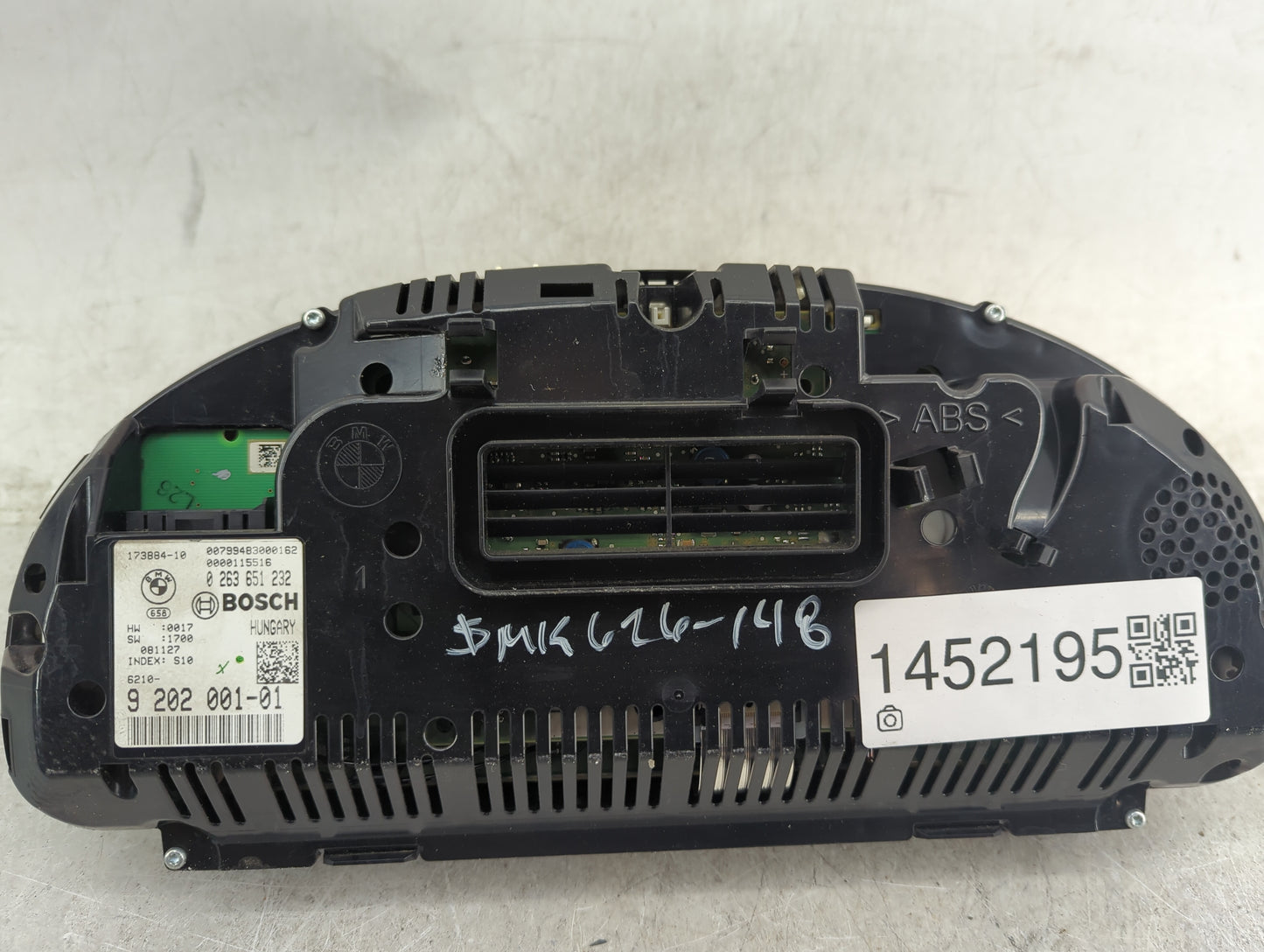 2009-2011 Bmw 750 Instrument Cluster Speedometer Gauges P/N:9214730-01 0263651304, 173884-10 Miles: Fits Fits 2009 2010 2011