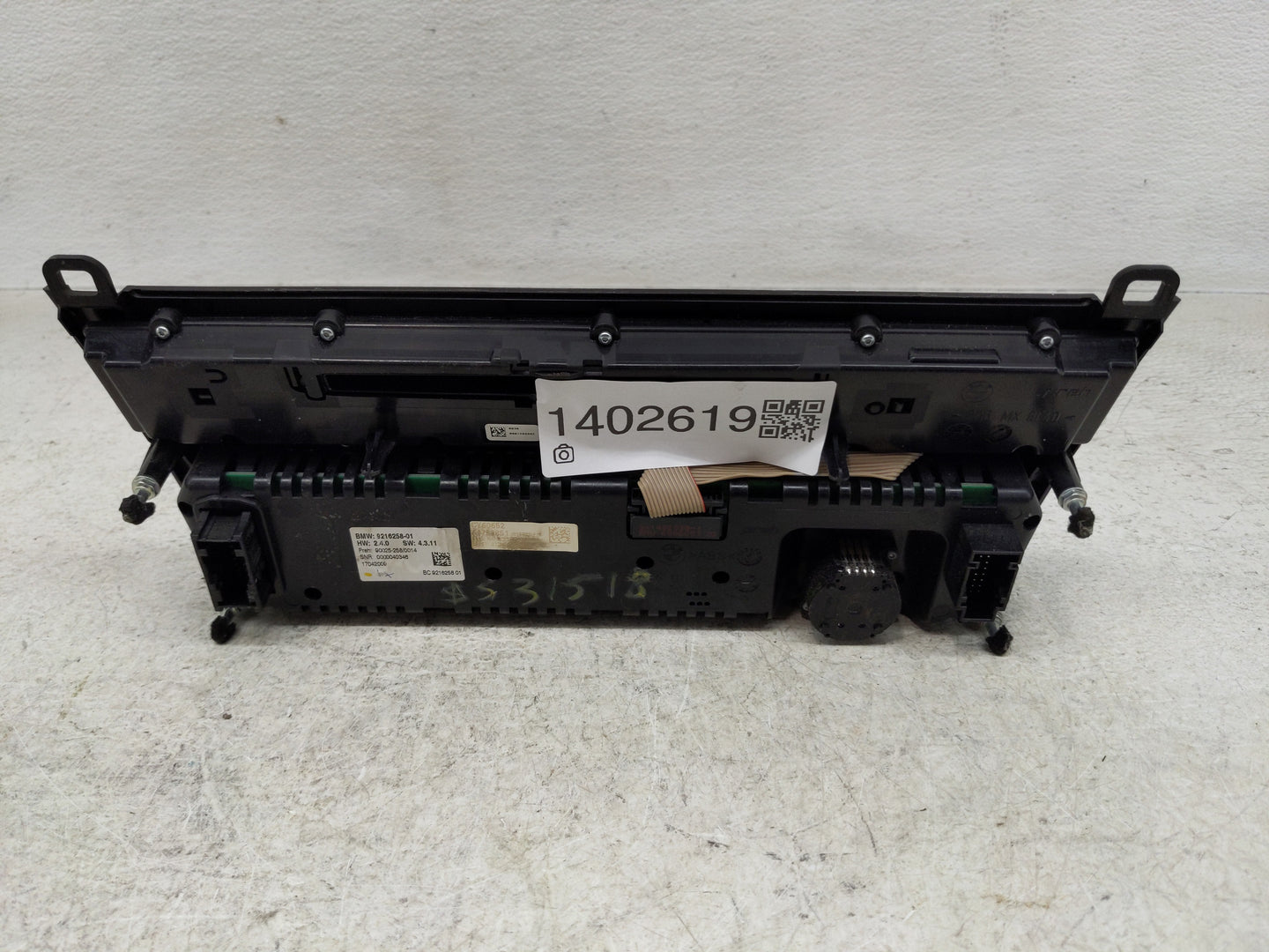 2009-2010 Bmw 750i Radio Control Panel - Oemusedautoparts1.com