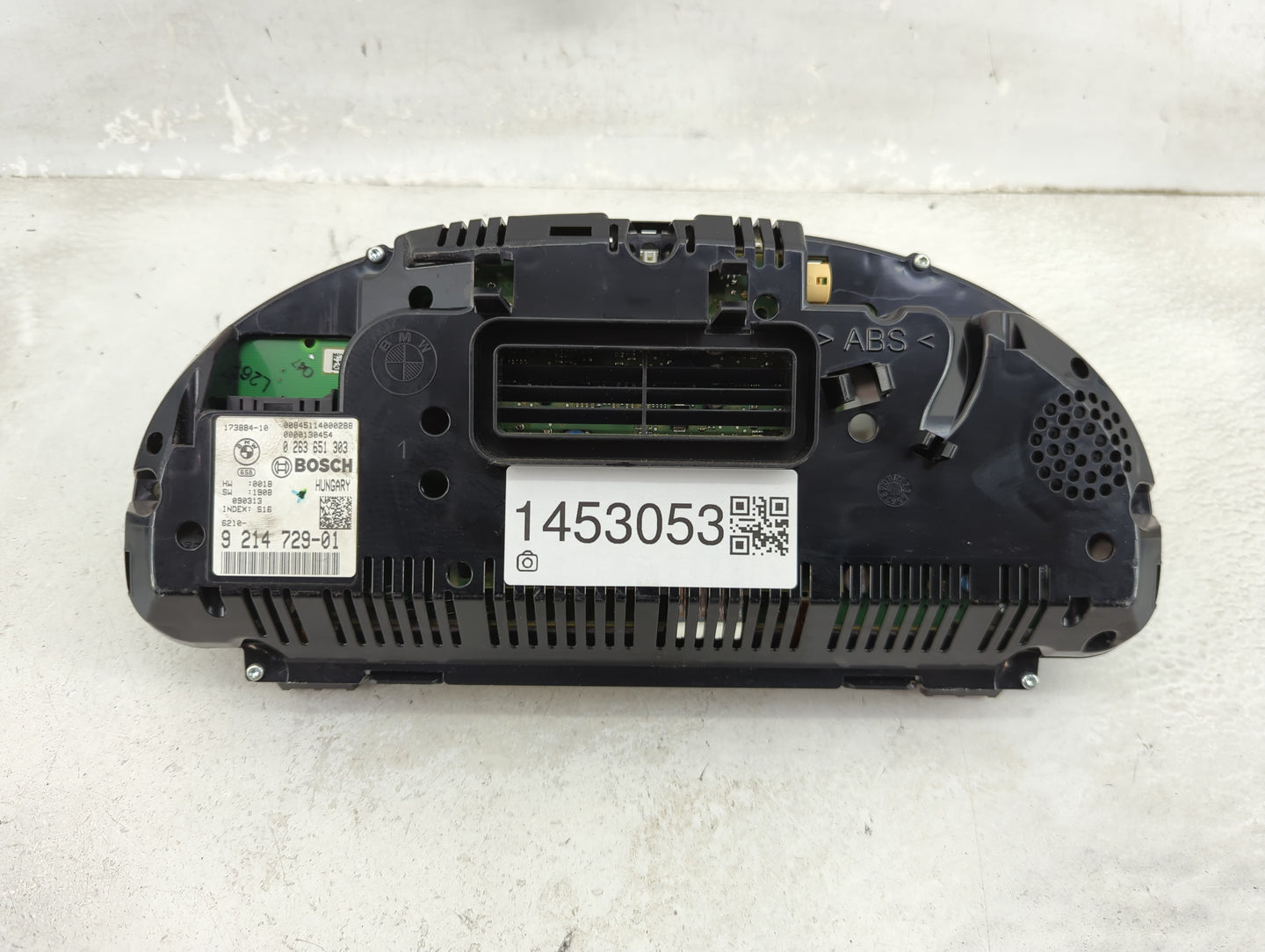2009-2011 Bmw 750i Instrument Cluster Speedometer Gauges P/N:0 263 651 303 9 214 729-01 Miles: Fits Fits 2009 2010 2011 OEM 