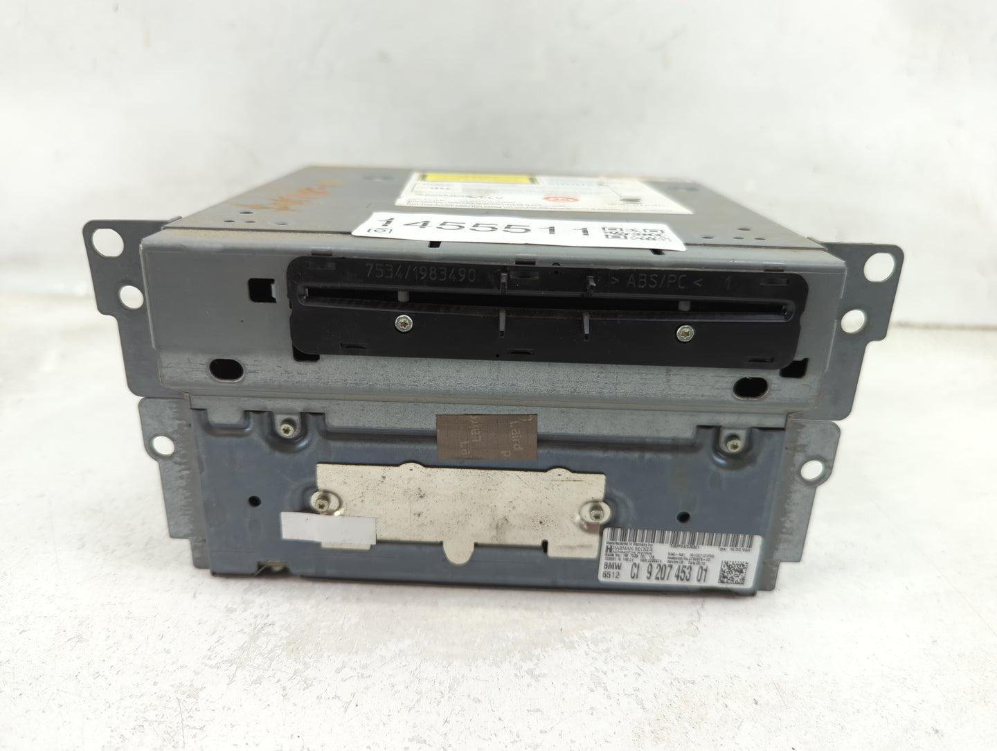 2009-2010 Bmw 750i Radio AM FM Cd Player Receiver Replacement P/N:9 207 453 01 Fits Fits 2009 2010 OEM Used Auto Parts - Oem