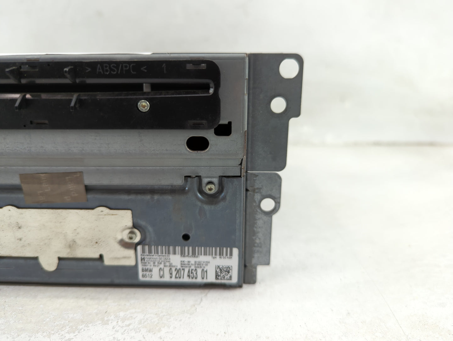 2009-2010 Bmw 750i Radio AM FM Cd Player Receiver Replacement P/N:9 207 453 01 Fits Fits 2009 2010 OEM Used Auto Parts - Oem