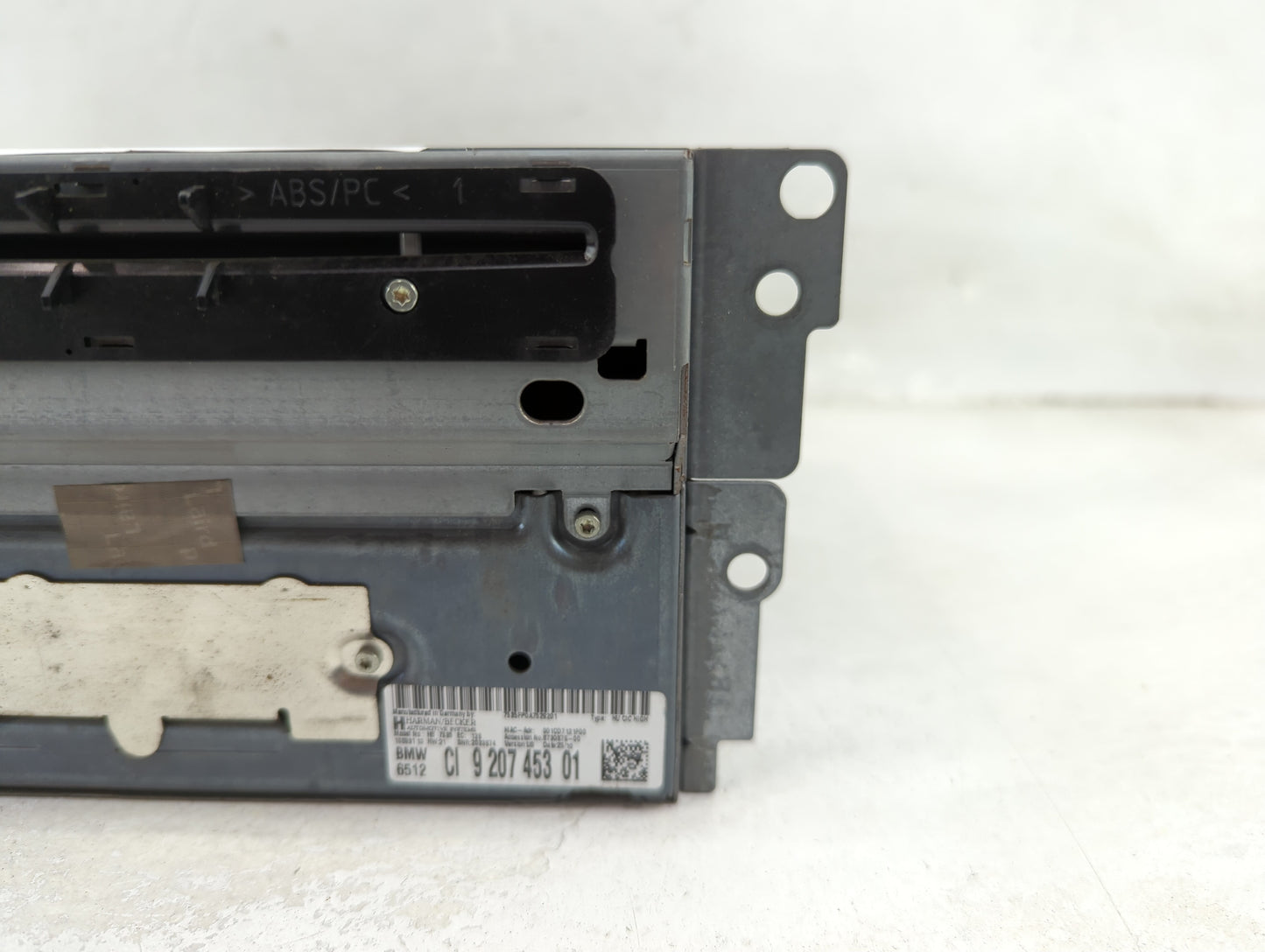 2009-2010 Bmw 750i Radio AM FM Cd Player Receiver Replacement P/N:9 207 453 01 Fits Fits 2009 2010 OEM Used Auto Parts - Oem