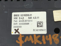 2009-2012 Bmw 750i Climate Control Module Temperature AC/Heater Replacement P/N:9216259-01 Fits Fits 2009 2010 2011 2012 201