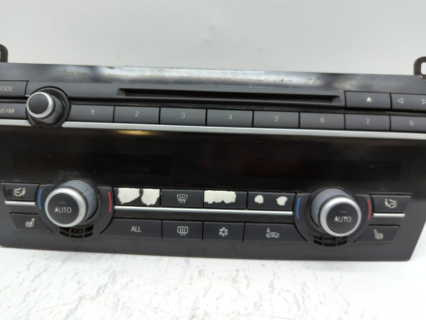 2009 Bmw 750i Am Fm Cd Player Radio Receiver - Oemusedautoparts1.com