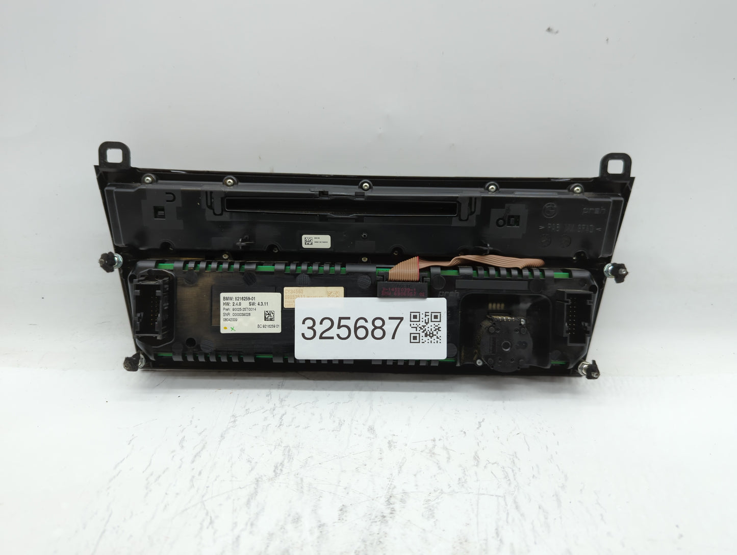 2009 Bmw 750i Am Fm Cd Player Radio Receiver - Oemusedautoparts1.com