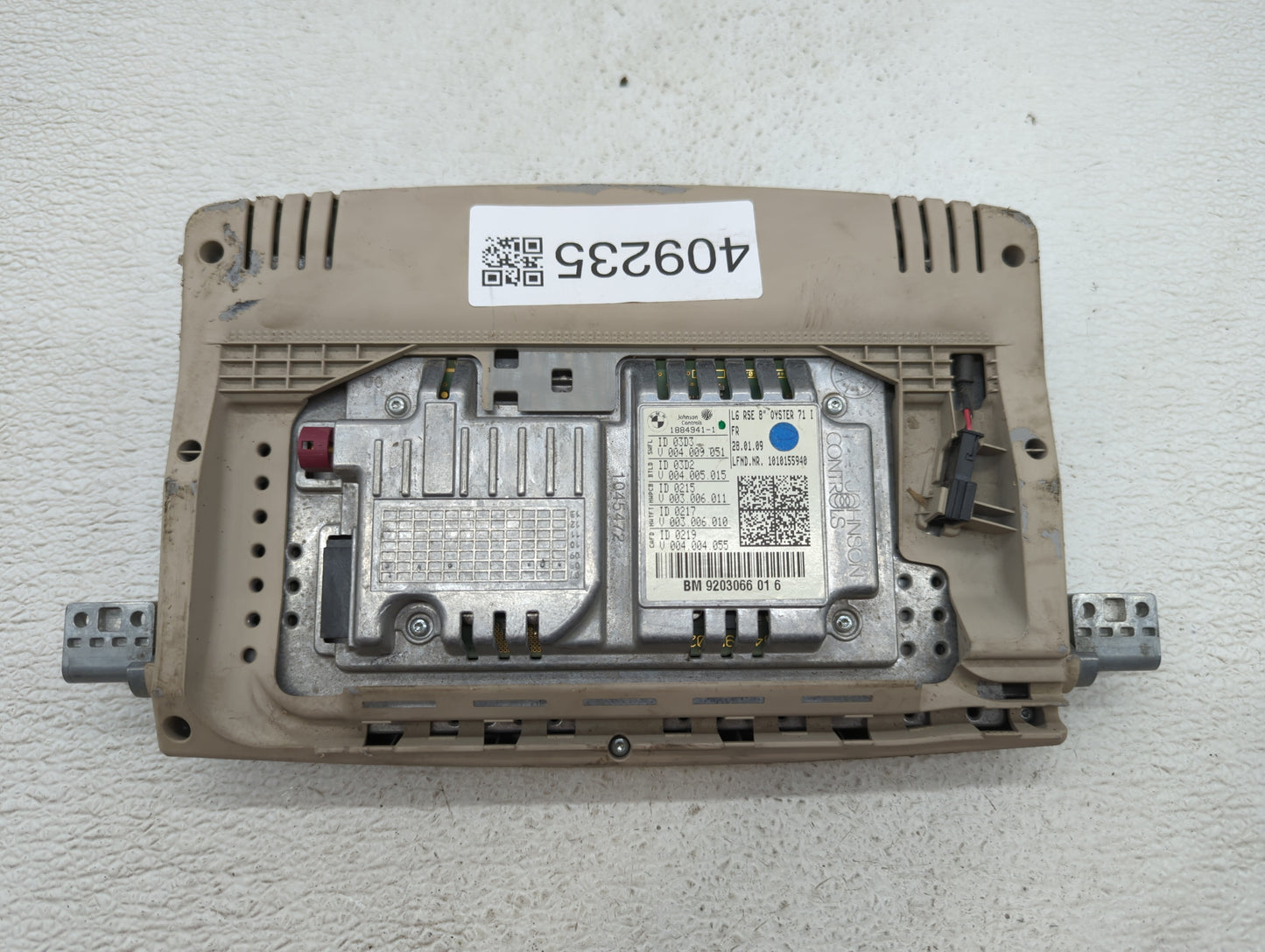2009-2012 Bmw 750i Information Display Screen Beige - Oemusedautoparts1.com