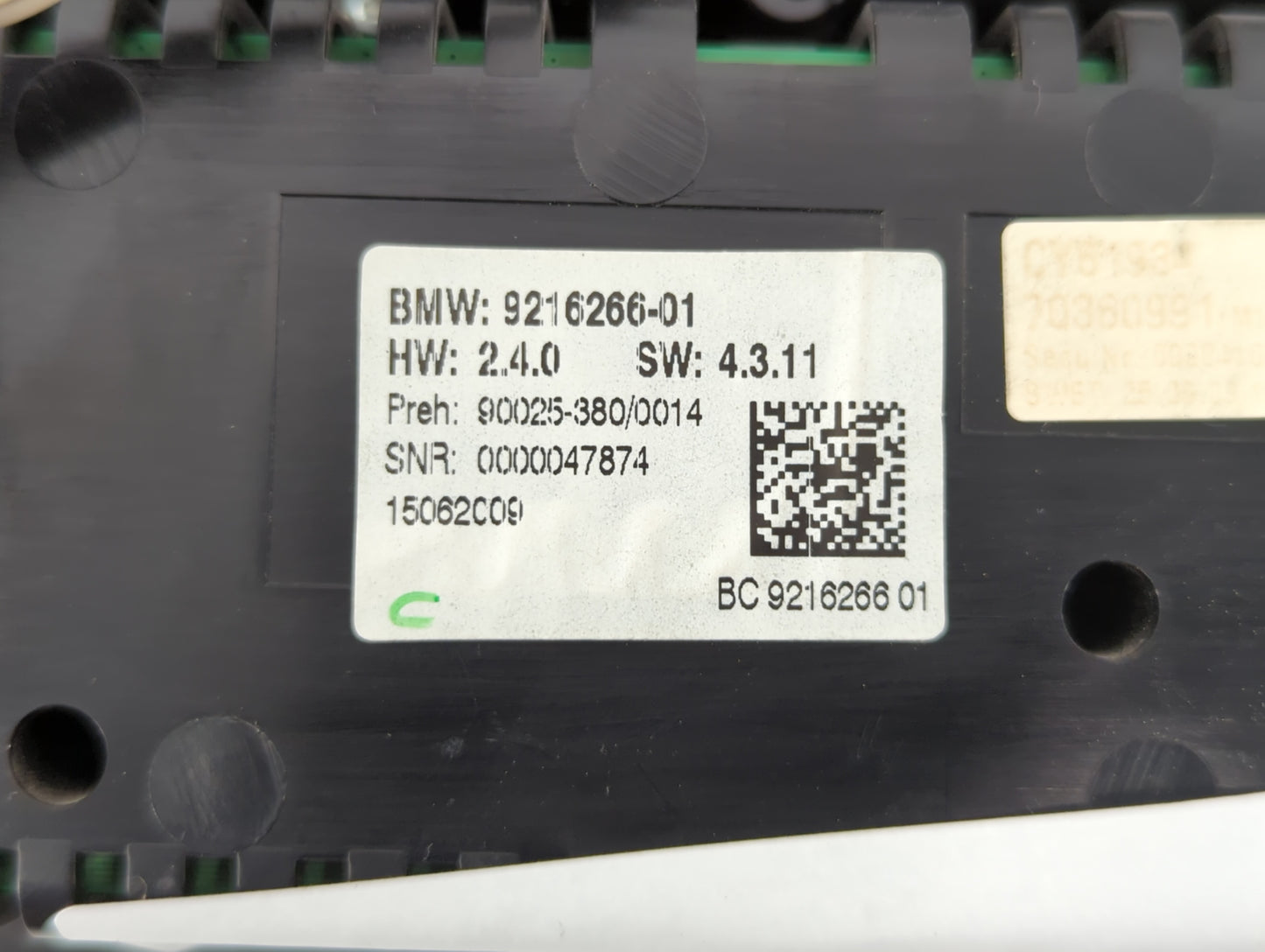 2009-2012 Bmw 750i Climate Control Module Temperature AC/Heater Replacement P/N:4231120 9263710 Fits Fits 2009 2010 2011 201