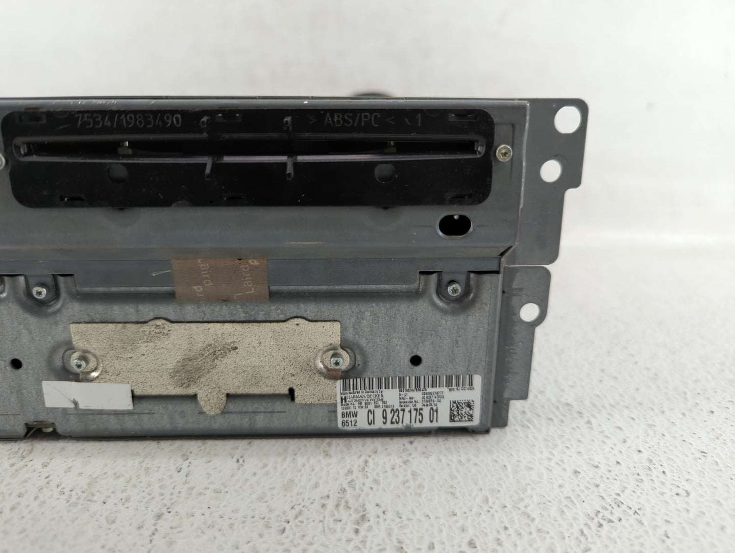 2009-2010 Bmw 750i Am Fm Cd Player Radio Receiver - Oemusedautoparts1.com