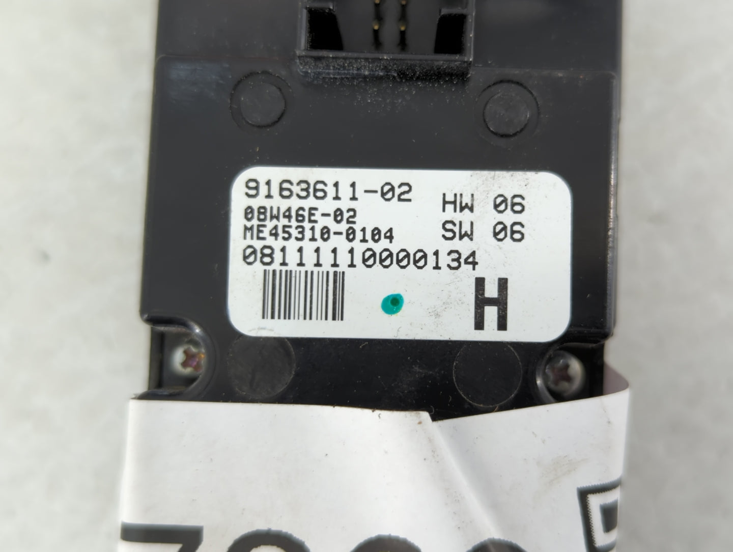2009-2015 Bmw 750i Master Power Window Switch Replacement Driver Side Left P/N:9163611-02 Fits OEM Used Auto Parts - Oemused