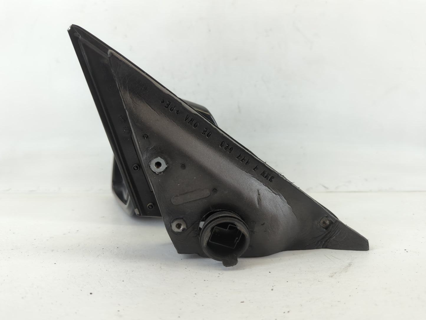 2009-2012 Bmw 750i Driver Left Side View Manual Door Mirror Black - Oemusedautoparts1.com