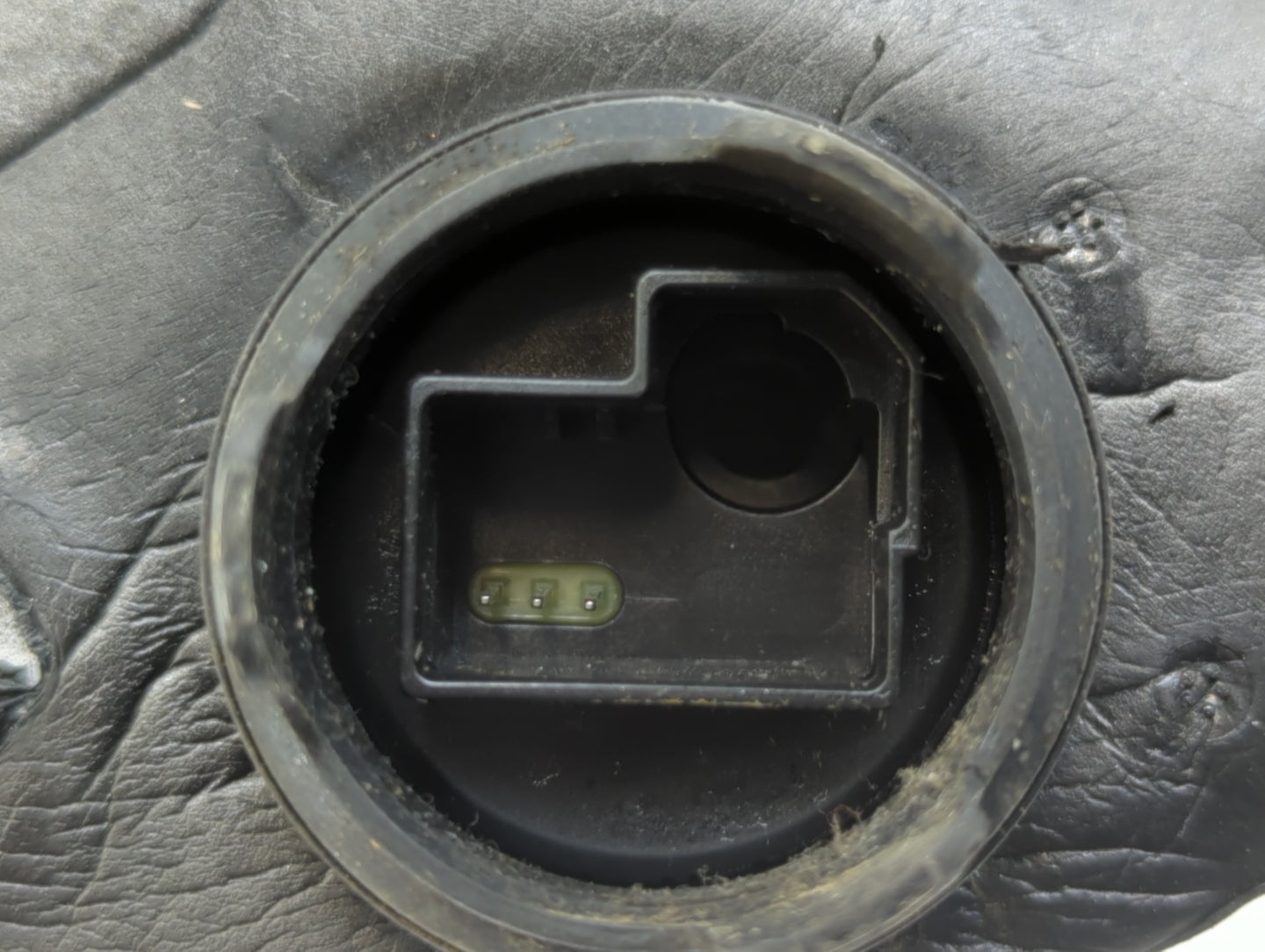 2009-2012 Bmw 750i Driver Left Side View Manual Door Mirror Black - Oemusedautoparts1.com