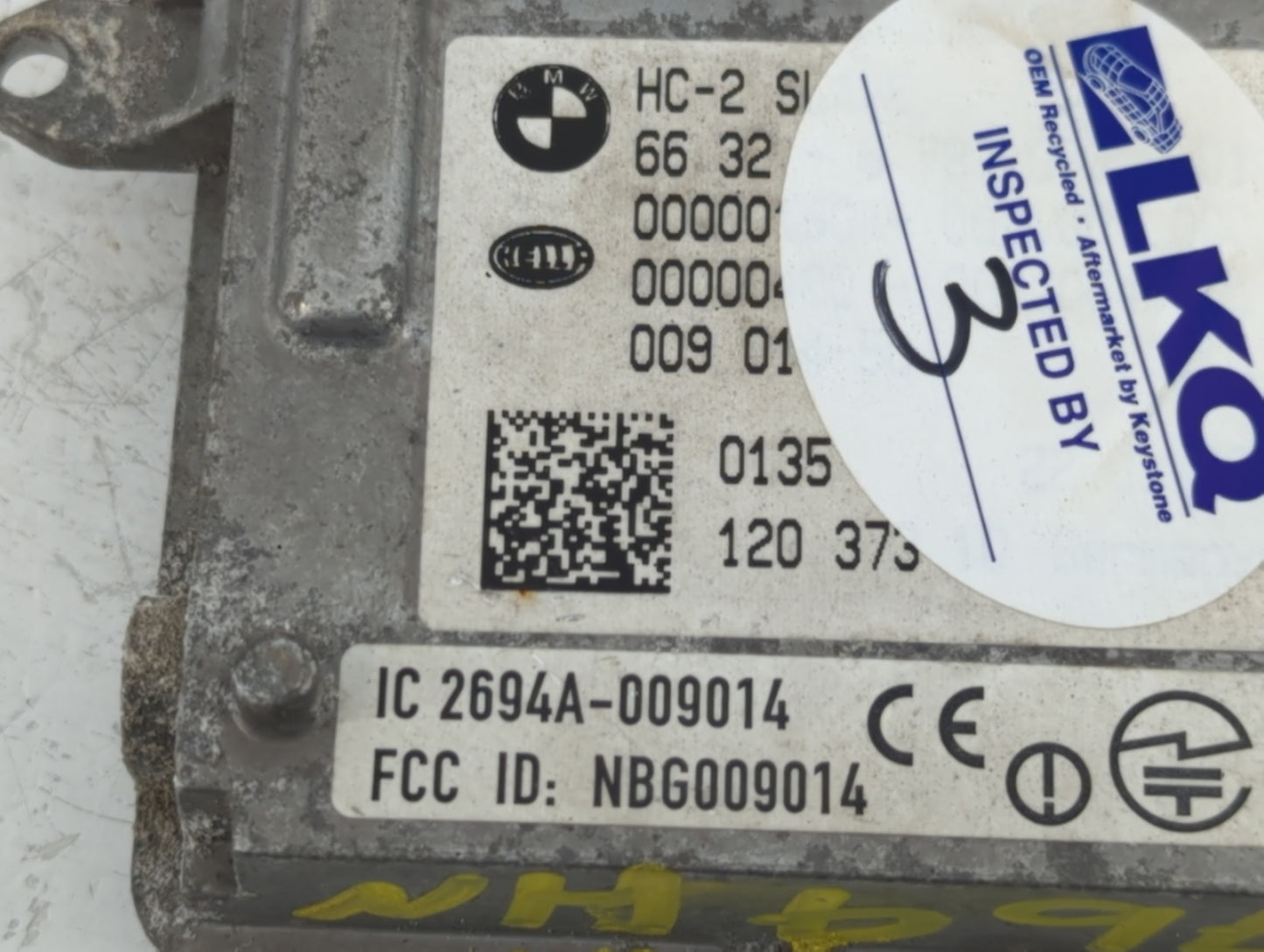 2009-2012 Bmw 750i Chassis Control Module Ccm Bcm Body Control - Oemusedautoparts1.com