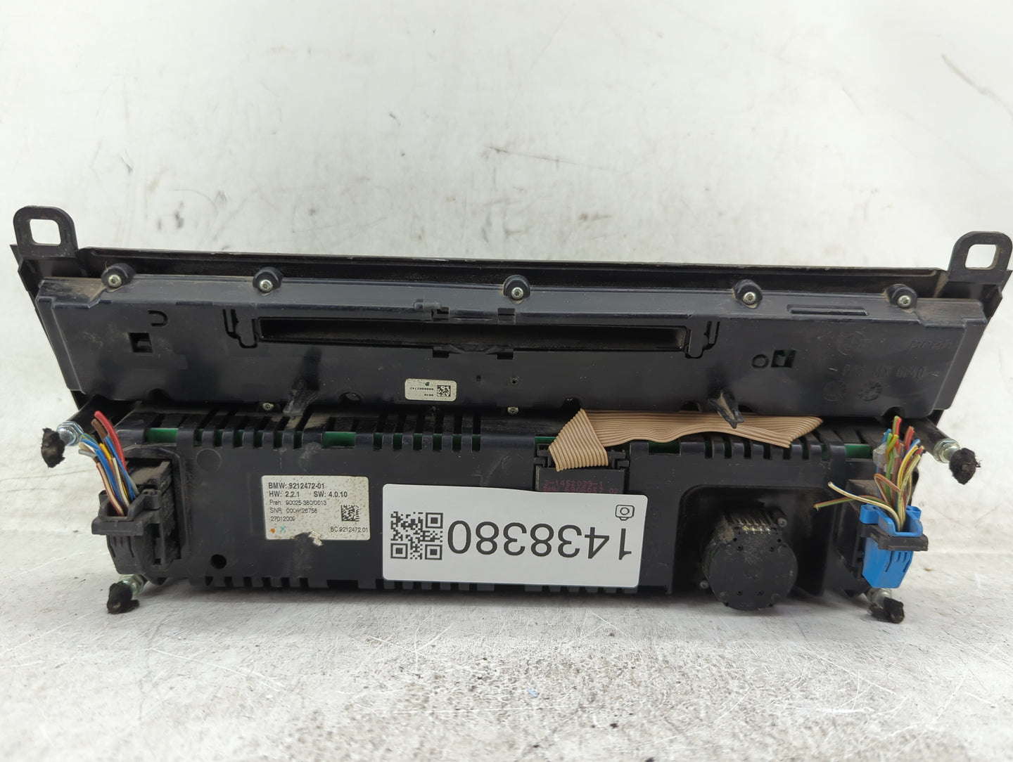 2009 Bmw 750li Radio AM FM Cd Player Receiver Replacement Fits OEM Used Auto Parts - Oemusedautoparts1.com