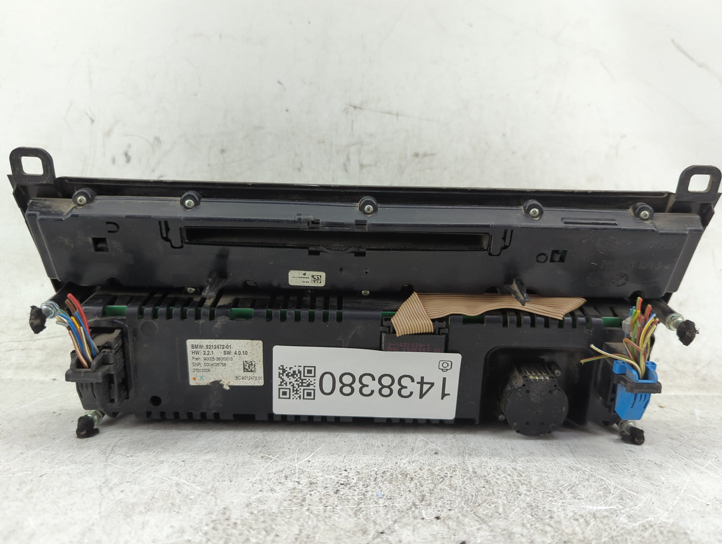 2009 Bmw 750li Radio AM FM Cd Player Receiver Replacement Fits OEM Used Auto Parts - Oemusedautoparts1.com
