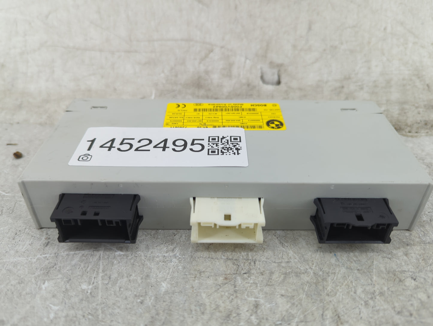 Bmw 750li Tailgate Control Module 61357240611|f005v00942 - Oemusedautoparts1.com