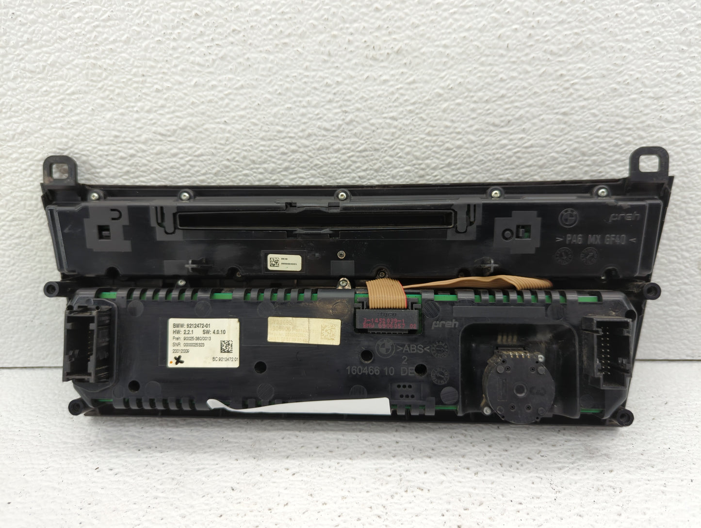 2009 Bmw 7 Series Climate Control Module Temperature AC/Heater Replacement P/N:9212472 4231120 Fits Fits 2010 2011 2012 2013