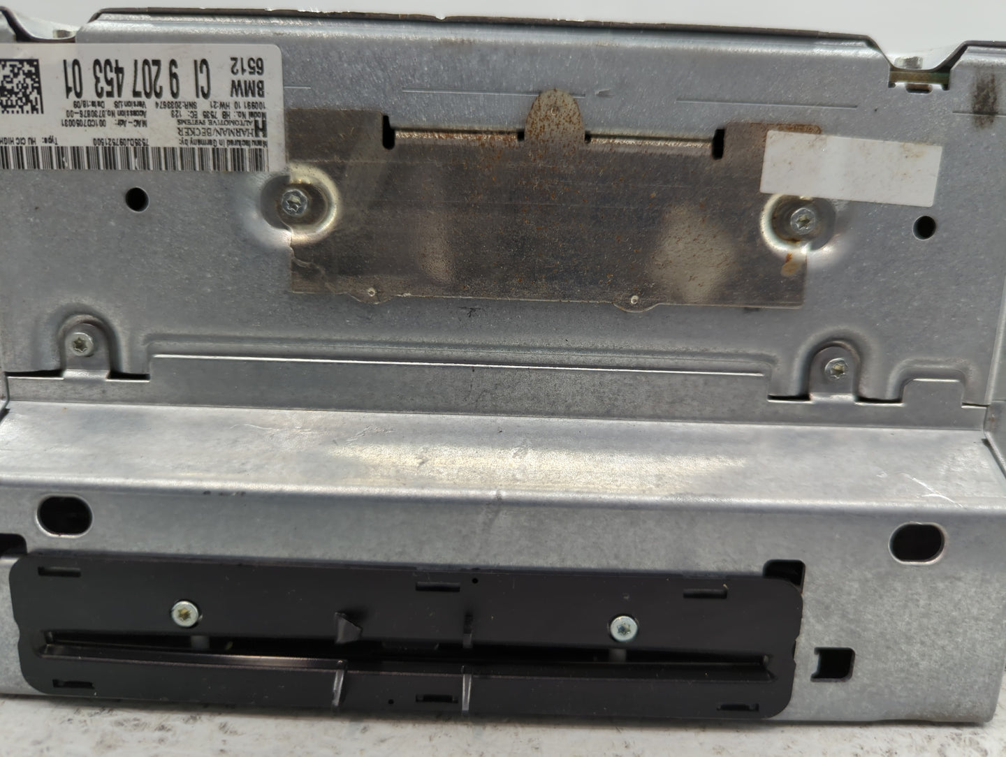 2009 Bmw 7 Series Am Fm Cd Player Radio Receiver - Oemusedautoparts1.com