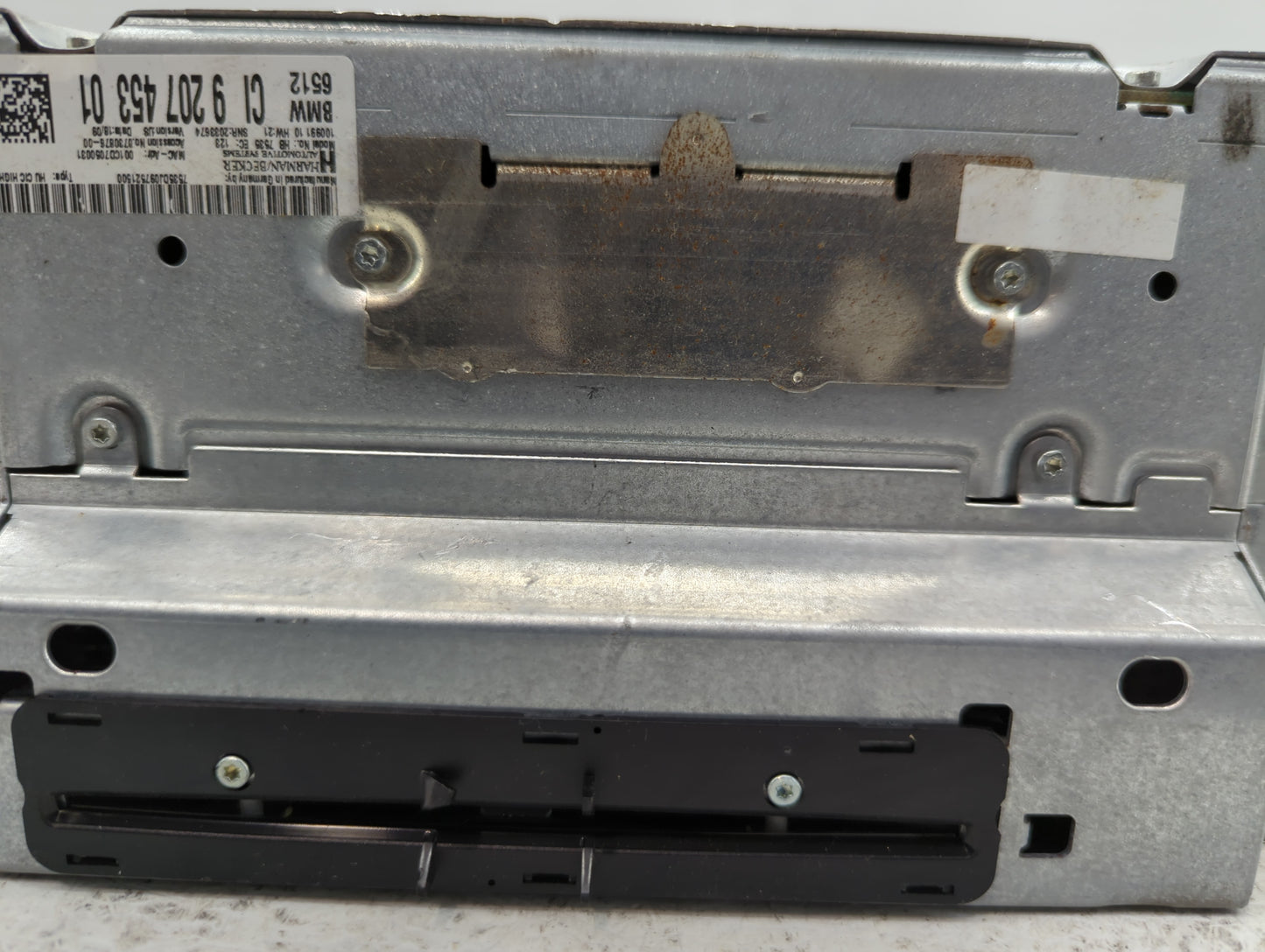 2009 Bmw 7 Series Am Fm Cd Player Radio Receiver - Oemusedautoparts1.com
