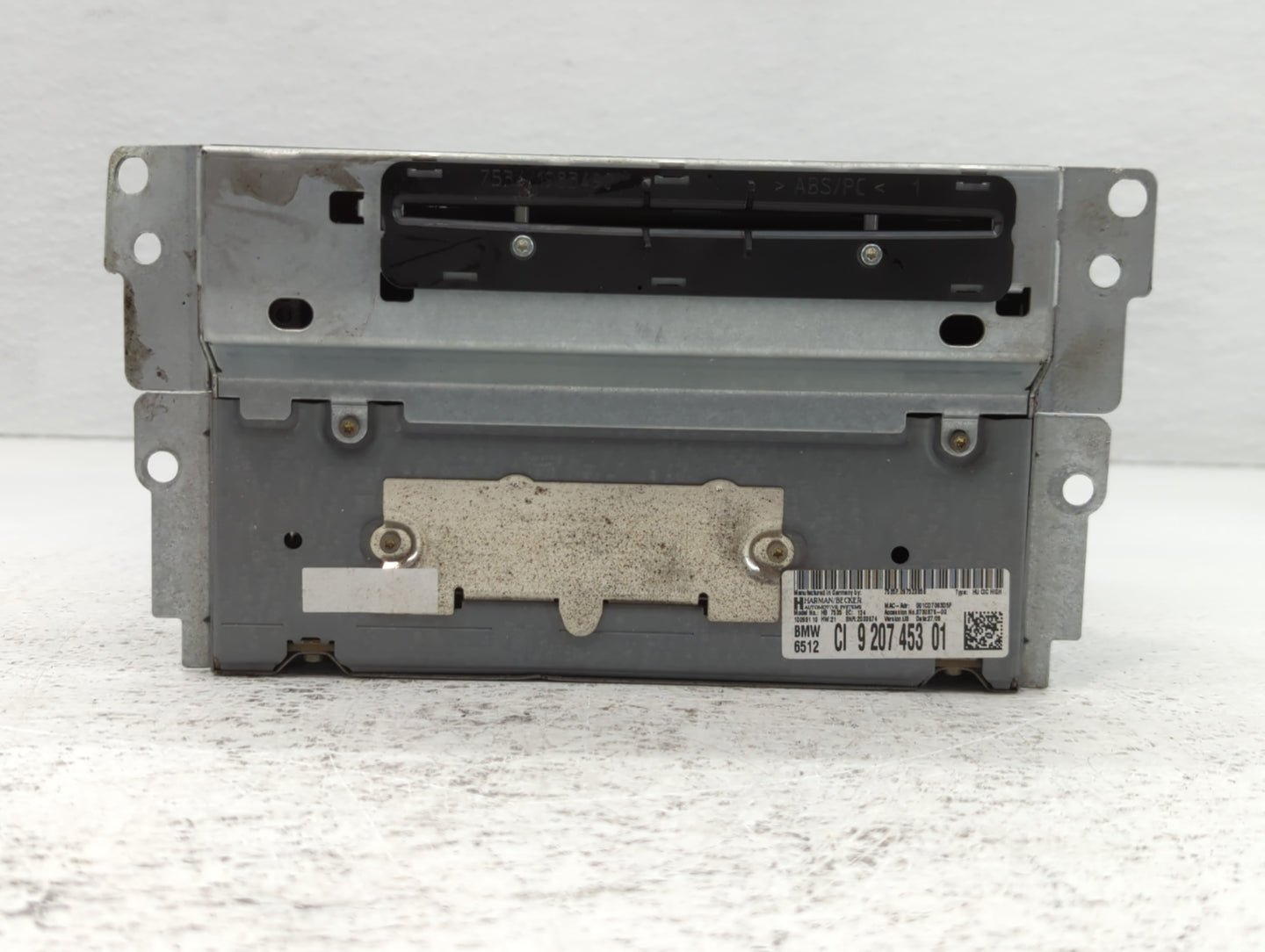 2009 Bmw 7 Series Am Fm Cd Player Radio Receiver - Oemusedautoparts1.com
