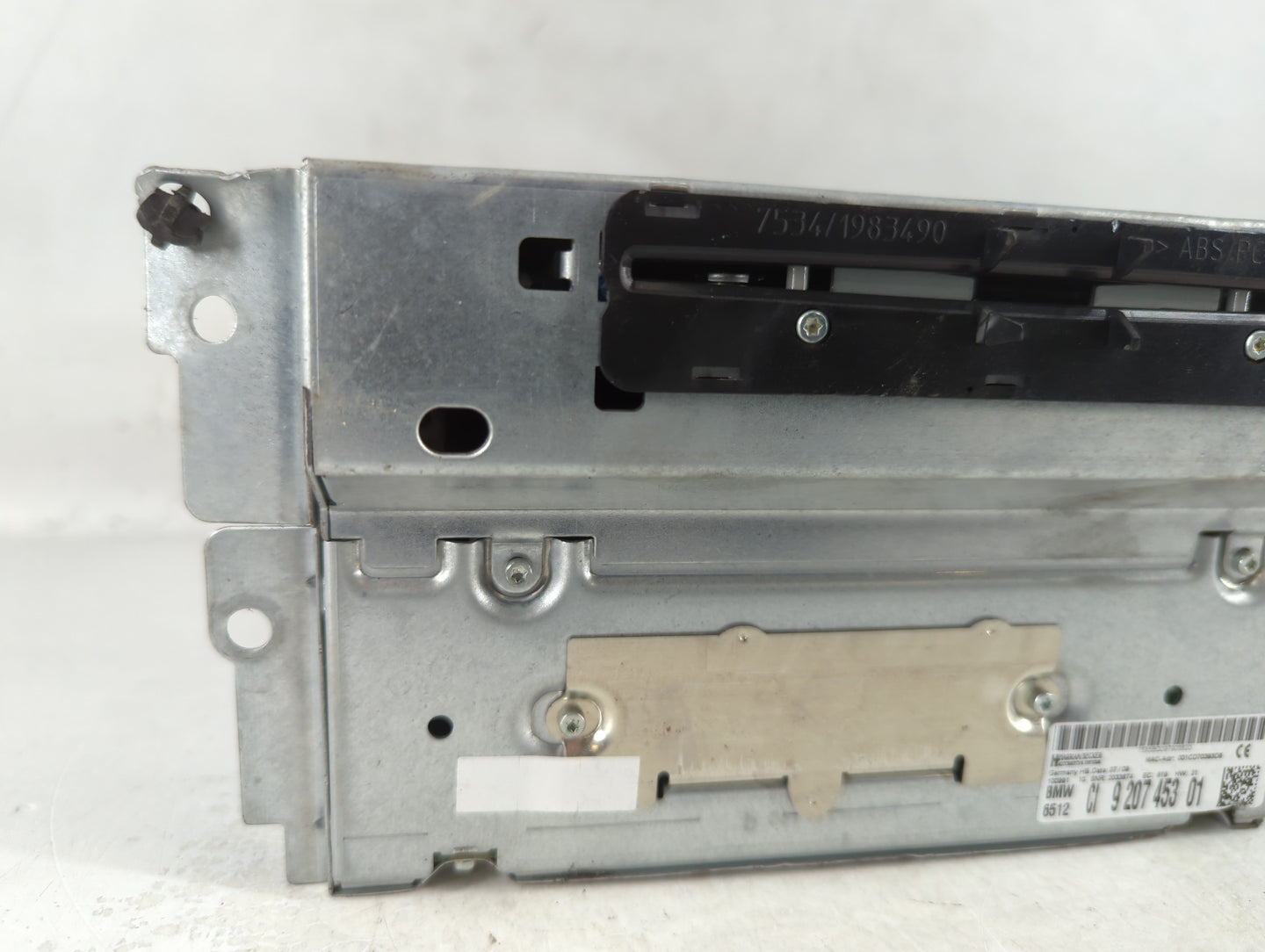 2009 Bmw 7 Series Radio AM FM Cd Player Receiver Replacement P/N:CI 9 207 453 01 Fits OEM Used Auto Parts - Oemusedautoparts