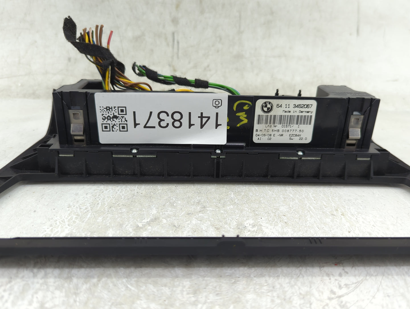 2004-2010 Bmw X3 Climate Control Module Temperature AC/Heater Replacement P/N:3452067 Fits Fits 2004 2005 2006 2007 2008 200
